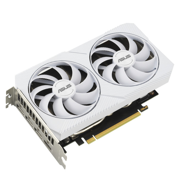 ASUS DUAL-RTX3060-O8G-WHITE NVIDIA GeForce RTX 3060 8 GB GDDR6 DUAL-RTX3060-O8G-WHITE 195553987509