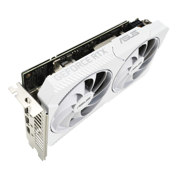 ASUS DUAL-RTX3060-O8G-WHITE NVIDIA GeForce RTX 3060 8 GB GDDR6 DUAL-RTX3060-O8G-WHITE 195553987509