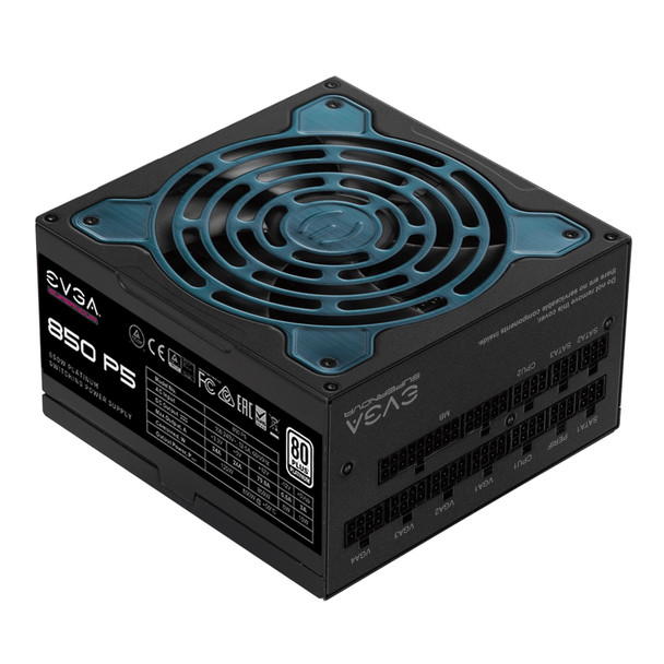 EVGA Power Supply 220-P5-0850-X1 850W 80 Plus Platinum Fully Modular Retail