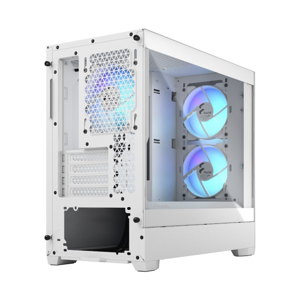 Fractal Design CS FD-C-POR1M-01 Mid Tower Pop Mini Air RGB White TG mATX Clear