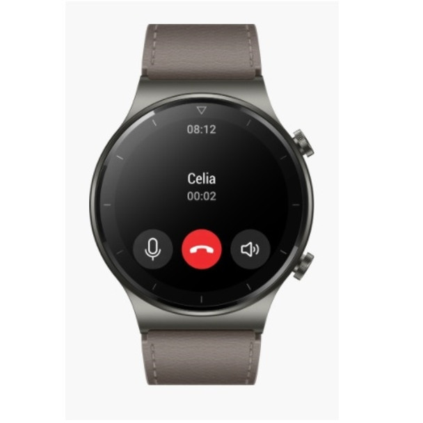 Huawei Watch 55027850 Watch GT2 Pro 46mm Nebula Gray Leather Strap Retail