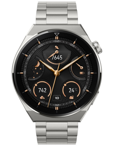 Huawei Watch 55028834 GT 3 Pro 46mm Elite Titanium Case with Titanium Strap