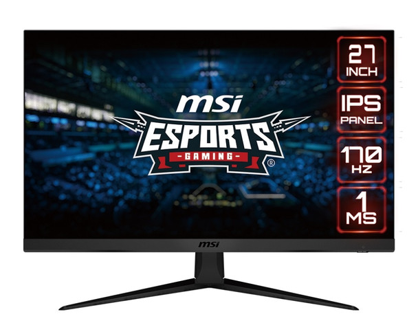 MSI Monitor OPTIXG2712 Optix G2712 27 FHD IPS 1920x1080 1ms 3000:1 DP/2xHDMI Retail