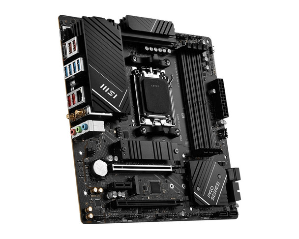 MSI Motherboard B650MAWIFI PRO B650M-A WIFI B650 AM5 Max128GB DDR5 PCI Express Micro ATX Retail