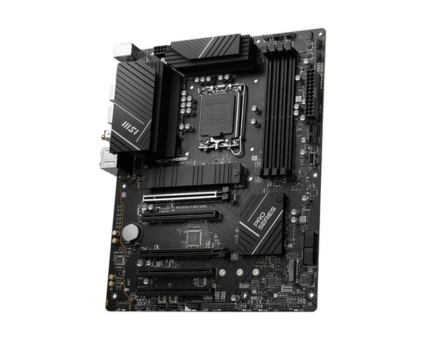 MSI Motherboard PROB760PWIFID4 PRO B760-P WIFI DDR4 B760 Socket1700 Maximum 128GB DDR4 ATX Retail