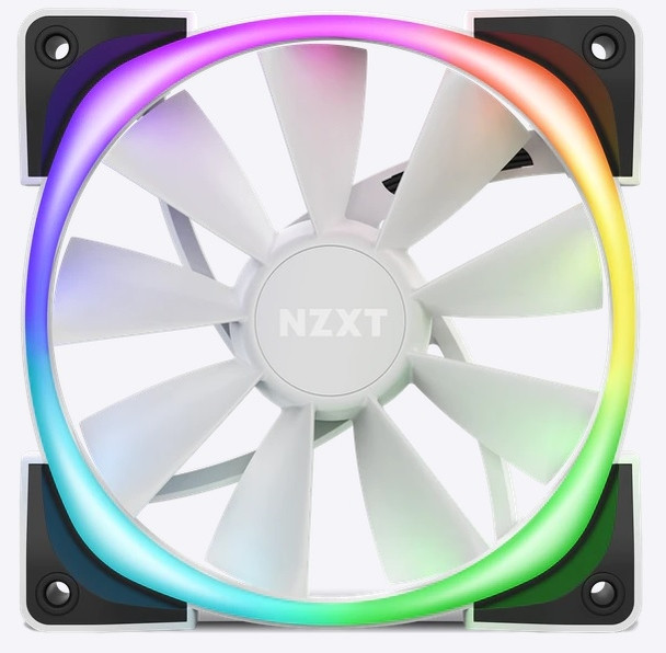 NZXT Fan HF-28120-BW Aer RGB 2 Single 120mm 22-33 dBA White Retail