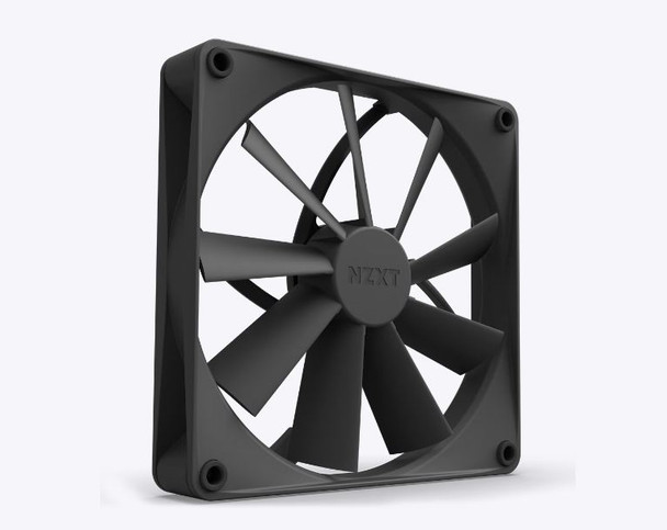 NZXT Fan RF-Q14SF-B1 F140Q 140mm Quiet Airflow Fan FDB 12V DC 4-pin PWM Black