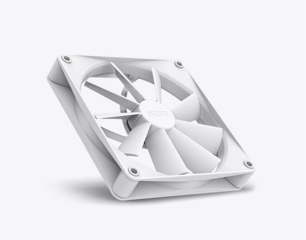 NZXT Fan RF-Q14SF-W1 F140Q 140mm Quiet Airflow Fan FDB 12V DC 4-pin PWM White