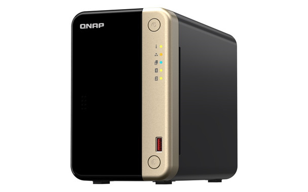 QNAP Network Attached Storage TS-264-8G-US 2Bay Desktop NAS Celeron N5105/N5095 8GB DDR4 RAM Retail