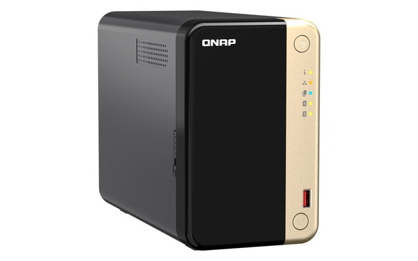 QNAP Network Attached Storage TS-264-8G-US 2Bay Desktop NAS Celeron N5105/N5095 8GB DDR4 RAM Retail