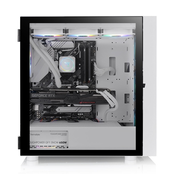 Thermaltake CS CA-1T9-00M6WN-01 H570 TG ARGB Snow MidTower 4mm TG White Retail