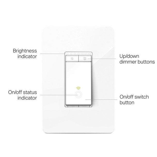 TP-Link SWT HS220P3 Wi-Fi Smart Light Switch HS220 3Pack Retail