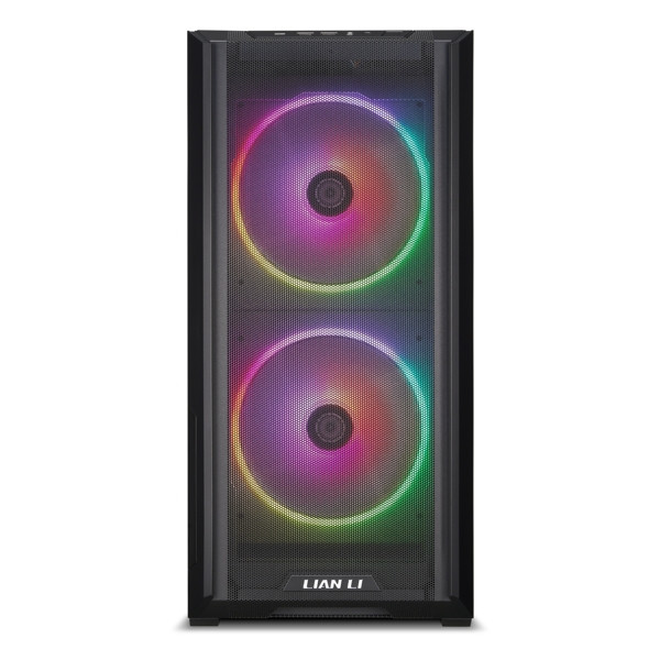 Lian-Li Case LANCOOL 216RX Middle Tower 4.0mm TG PWM Fans Black Retail