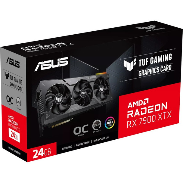 ASUS VCX TUF-RX7900XTX-O24G-GAMING AMD Radeon RX 7900 XTX OC 24GB GDDR6 384B