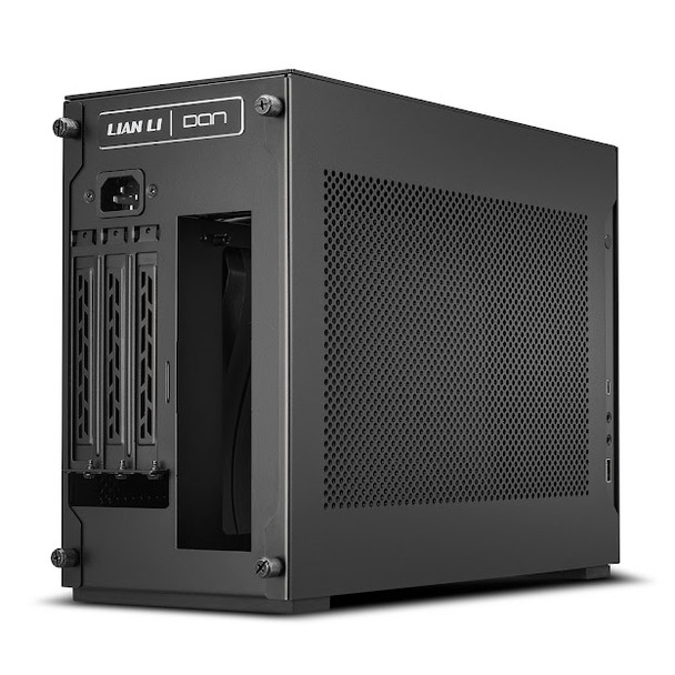 Lian-Li Case A4-H2O X4 Mini-ITX 240 AIO cooling Anodized Black Exterior Retail