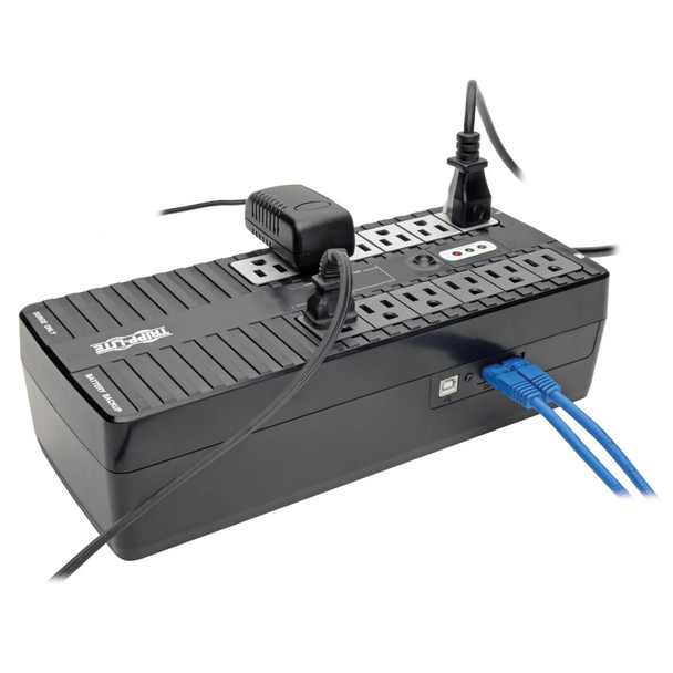 Tripp-Lite ECO750UPS 750VA 120V Energy Saving Standby 12outlets with USB
