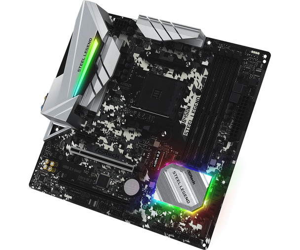 ASRock MB B450M Steel Legend AMD AM4 B450 DDR4 mATX Retail