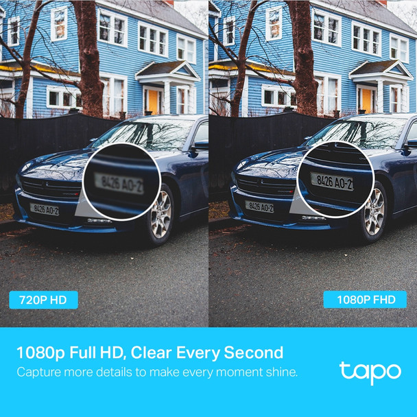 TP-Link CM Tapo C500 Outdoor Pan Tilt Security Wi-Fi Camera 1080p 2.4GHz IP65