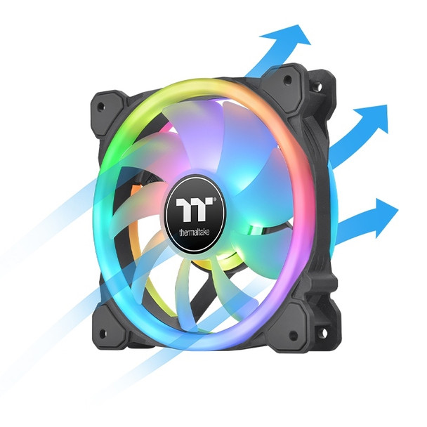 Thermaltake Fan CL-F138-PL14SW-A Swanfan 14 RGB Radiator Fan Retail