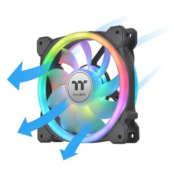 Thermaltake Fan CL-F138-PL14SW-A Swanfan 14 RGB Radiator Fan Retail