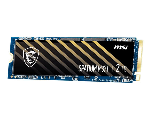 MSI SSD SM371N2TB SPATIUM M371 NVMe M.2 2TB PCIe Bulk