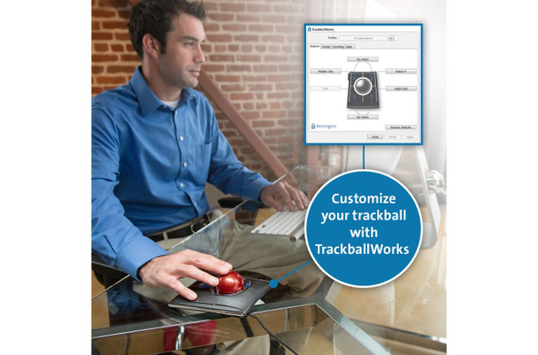 Kensington MC K72327WW SLIMBLADE TRACKBALL USB Retail