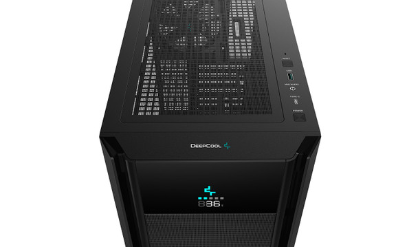 DeepCool CS R-CH510-BKNSE1-G-1 CH510 MESH DIGITAL MidTower ATX TG Black Retail