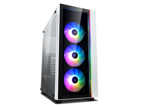 DeepCool CS DP-ATX-MATREXX55V3-ARWH3F MATREXX 55 V3 ADD-RGB WH 3F Mid-Tower