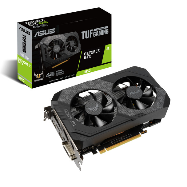 Asus VCX TUF-GTX1650-4GD6-GAMING GeForce GTX 1650 Gaming 4GB GDDR6 Retail