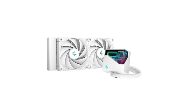 DeepCool Fan R-LT520-WHAMNF-G-1 LT520 WH ARGB liquid CPU cooler 2xFK120 white