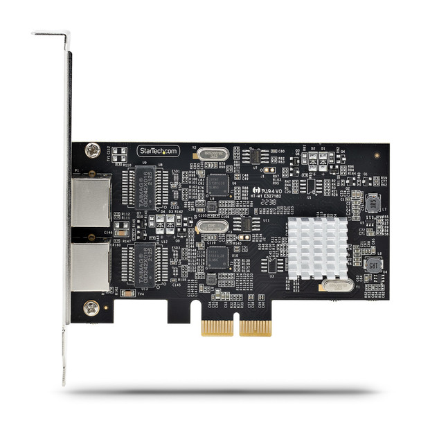 StarTech NC PR22GI-NETWORK-CARD 2Port 2.5Gbps NBASE-T PCIe Network Card Retail