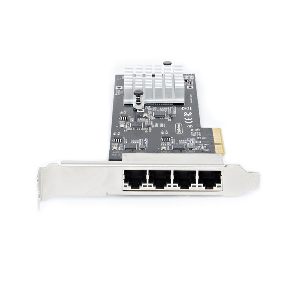StarTech NC PR42GI-NETWORK-CARD 4Port 2.5Gbps NBASE-T PCIe Network Card Retail