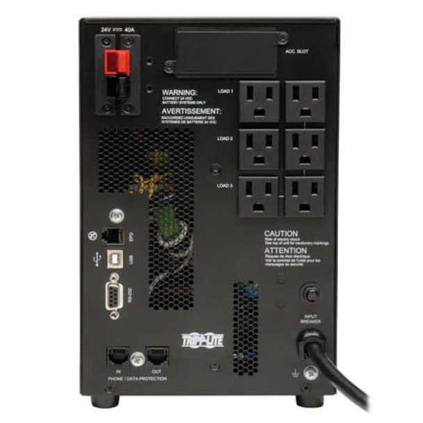 Tripp Lite SmartOnline 100-127V 1kVA 900W On-Line Double-Conversion UPS, Extended Run, SNMP, Webcard, Tower, LCD display, USB, DB9 Serial 45114