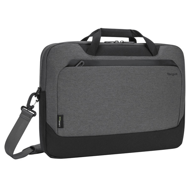 Targus CypressEco notebook case 39.6 cm (15.6") Briefcase Black, Grey 092636344801