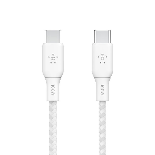 Belkin BOOST CHARGE USB cable 2 m USB 2.0 USB C White 745883842094
