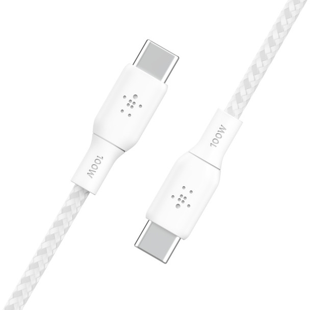 Belkin BOOST CHARGE USB cable 2 m USB 2.0 USB C White 745883842094