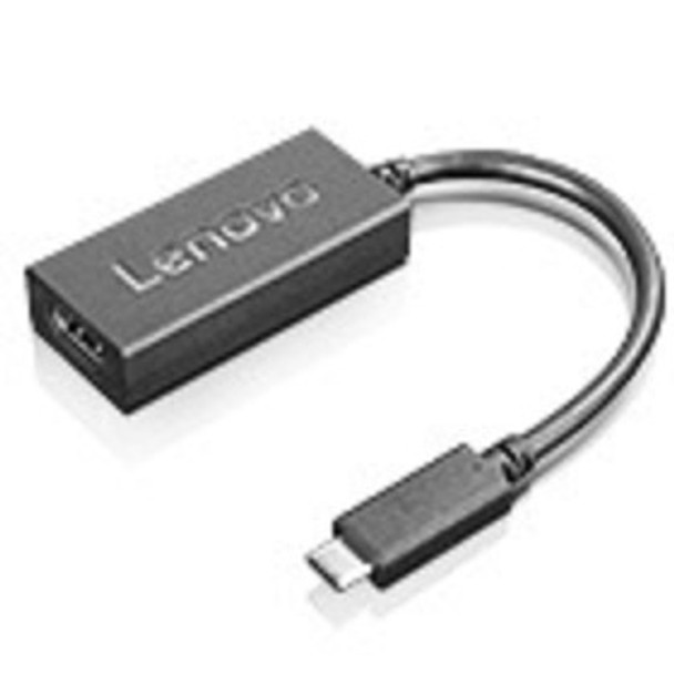 Lenovo 4X90M42956 USB graphics adapter Black 190793800410