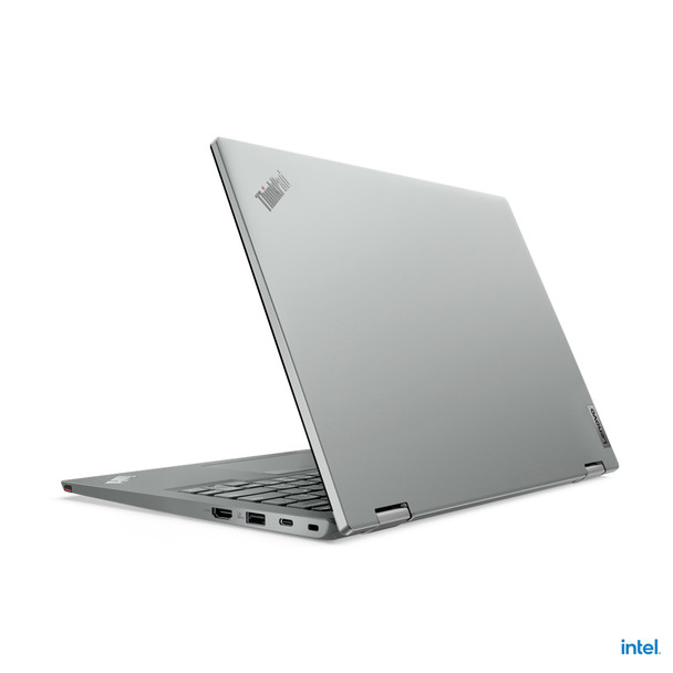 Lenovo ThinkPad L13 Yoga i5-1235U Hybrid (2-in-1) 33.8 cm (13.3") Touchscreen WUXGA Intel Core i5 8 GB DDR4-SDRAM 256 GB SSD Wi-Fi 6 (802.11ax) Windows 11 Pro Grey 196800544506