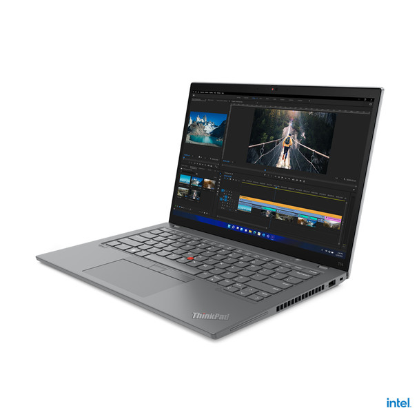 Lenovo THINKPAD T14 I7-1270P 16G 512G W11D Notebook 35.6 cm (14") Touchscreen WUXGA Intel Core i7 16 GB DDR4-SDRAM 512 GB SSD Wi-Fi 6E (802.11ax) Windows 11 Pro Grey 21AH00LNUS 196802865562