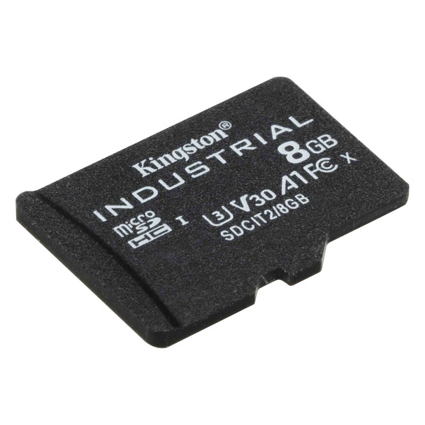 Kingston Digital SDCIT2/8GBSP 8GB microSDHC Industrial Card 740617321005