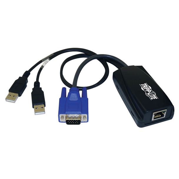 Tripp Lite B078-101-USB2 NetCommander USB Server Interface Unit (SIU) with Virtual Media up to 12Mbps 037332180025