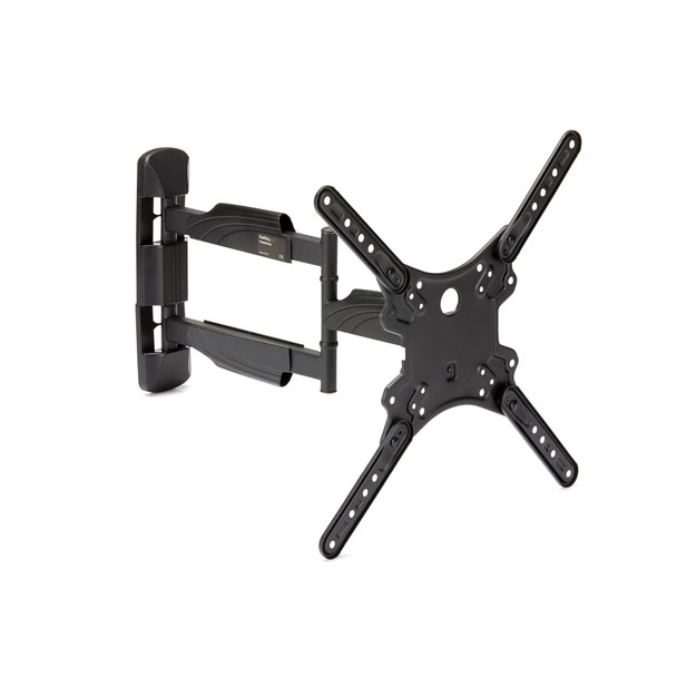 StarTech.com Full Motion TV Wall Mount - 32-55 inch (77lb/35kg) VESA Displays - Low Profile Universal Flat Screen TV Wall Mount - Heavy Duty Adjustable Tilt/Swivel Articulating Arm Bracket 45212