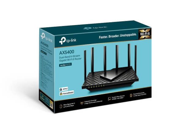 TP-Link AX5400 Dual-Band Gigabit Wi-Fi 6 Router 840030702327
