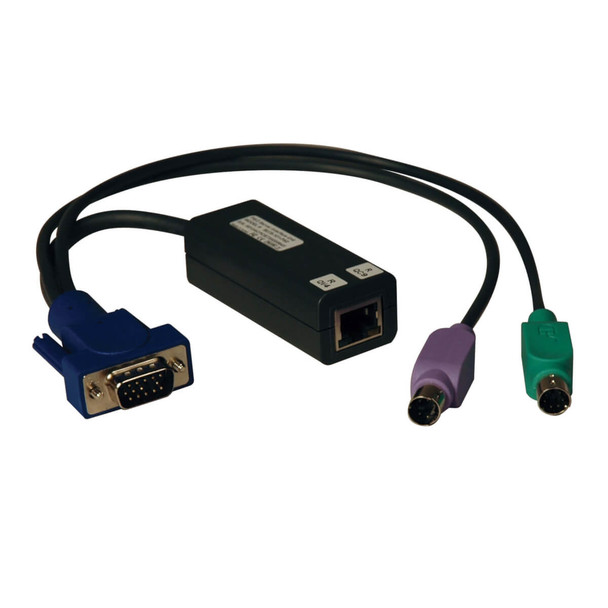 Tripp Lite B078-101-PS2 NetCommander PS2 Server Interface Unit (SIU) 037332148438