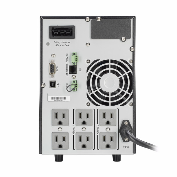 Eaton 9SX1500 uninterruptible power supply (UPS) Double-conversion (Online) 1.5 kVA 1350 W 6 AC outlet(s) 743172091246