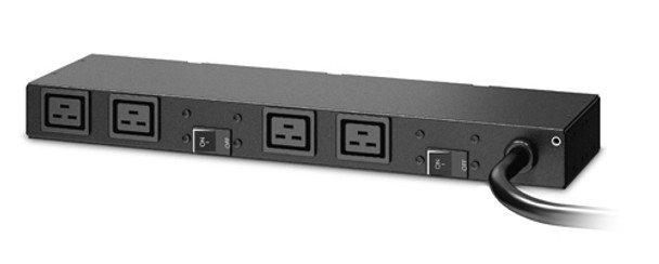 APC AP6031A power distribution unit (PDU) 4 AC outlet(s) 1U Black 731304327813