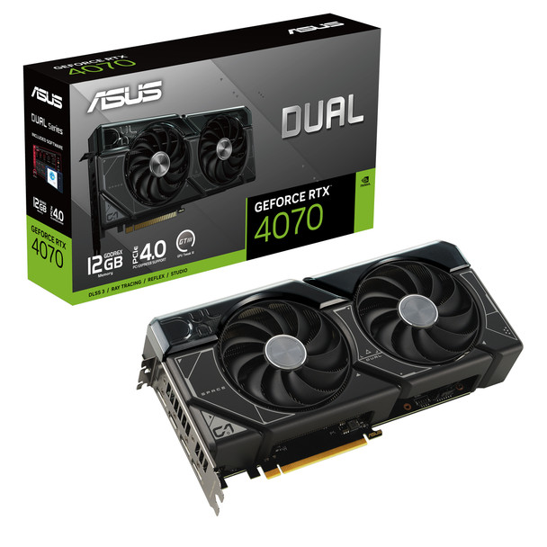 Asus Components DUAL-RTX4070-12G DUAL-RTX4070-12G 197105136601