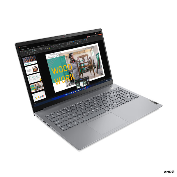 Lenovo ThinkBook 15 5625U Notebook 39.6 cm (15.6") Touchscreen Full HD AMD Ryzen 5 16 GB DDR4-SDRAM 256 GB SSD Wi-Fi 6 (802.11ax) Windows 11 Pro Grey 196379891735