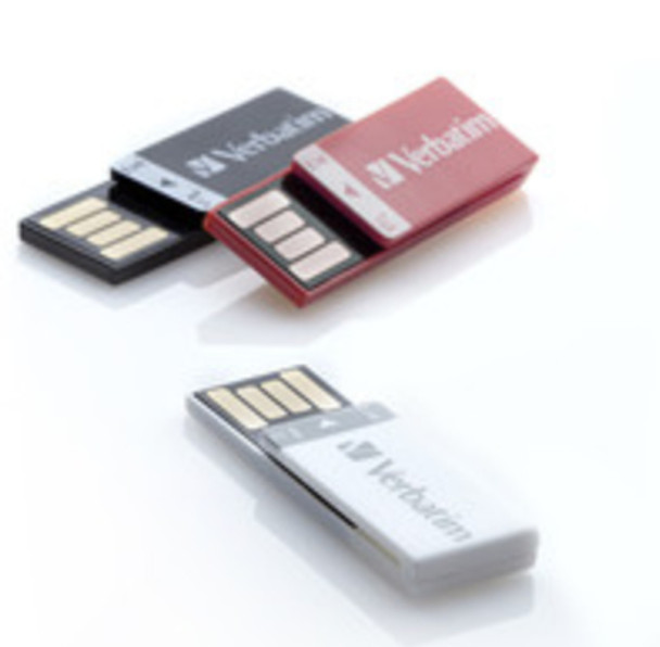 Verbatim 98674 8GB ClipIt USB Flash Drive 023942986744