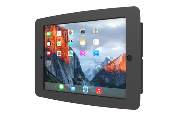 Compulocks Ipad Pro 12.9  (3-6Th Gen) Space Enclosure Wall Mount Black 819472022263 299PSENB